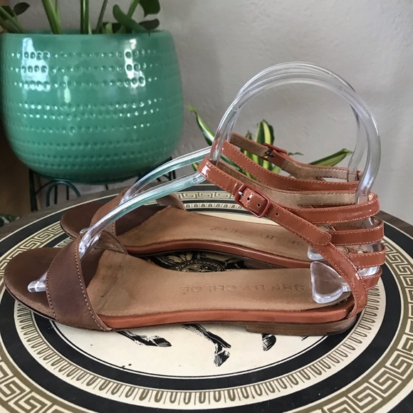 See by Chloé Brown Ankle Strap Sandals Size 36 - Picture 3 of 7